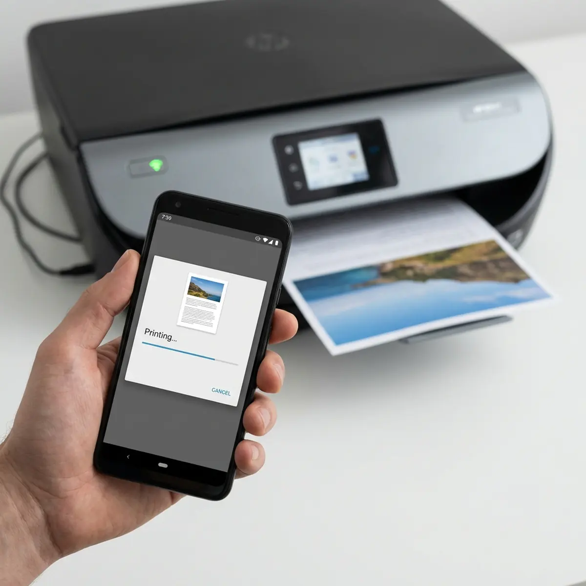 Imprimir desde el móvil o tablet sin cables - Configuración impresoras Huesca