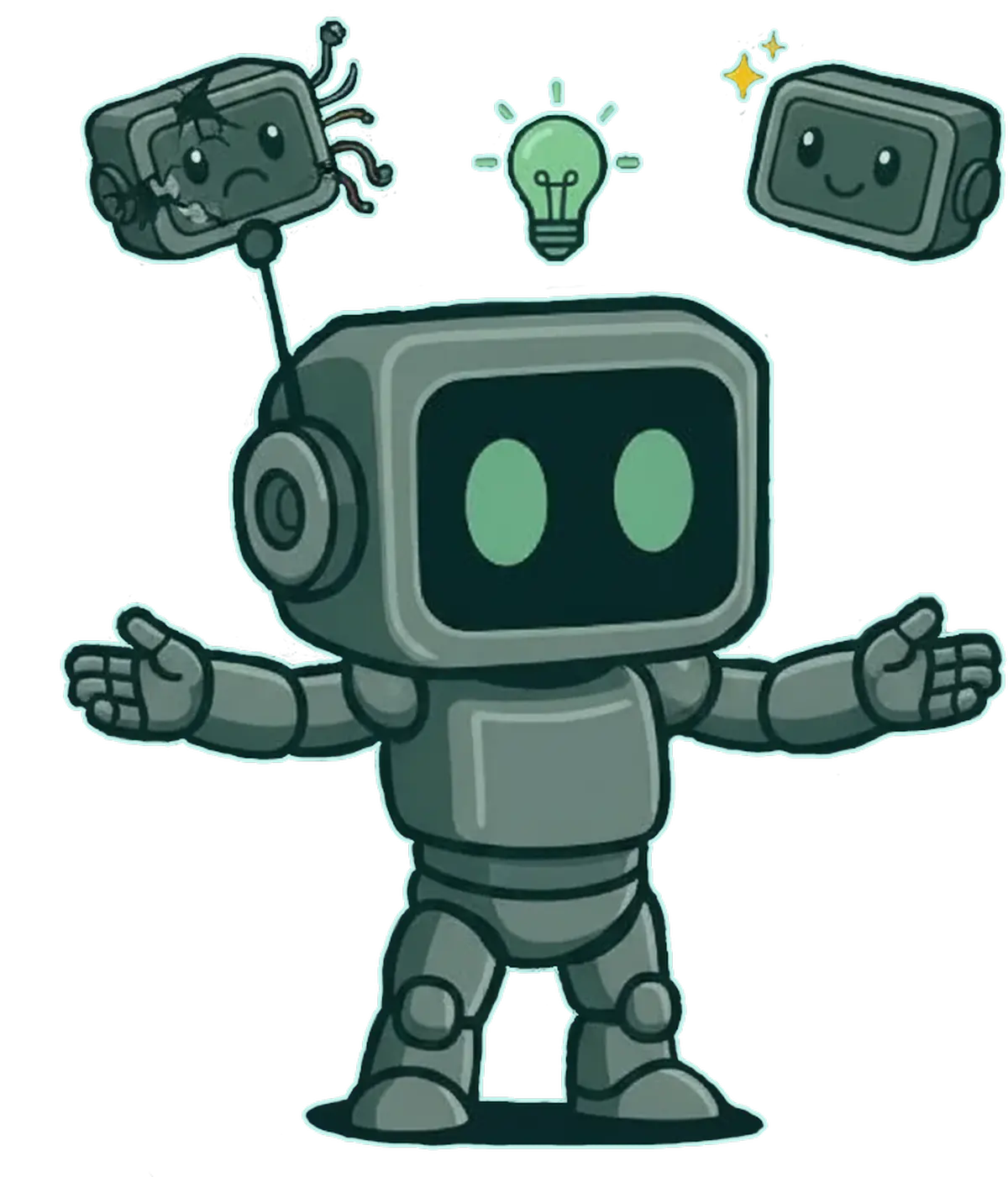 Pichy trabajando en nuevos artículos del blog